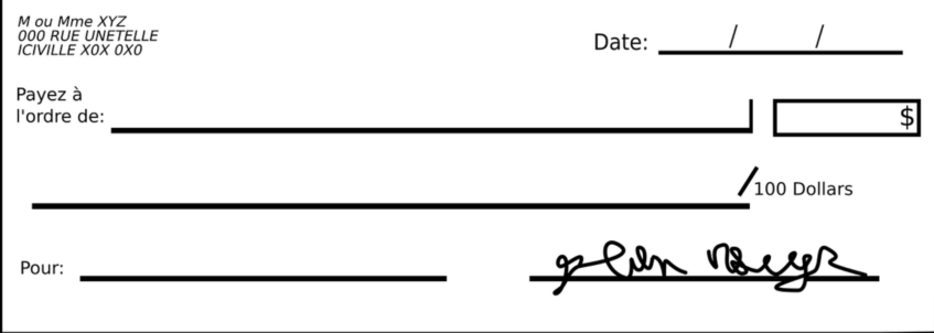 Personal Check