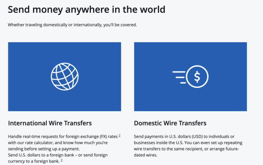 Chase transfer